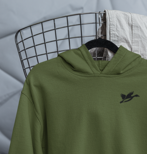 Patriotic Duck Hunting Hoodie
