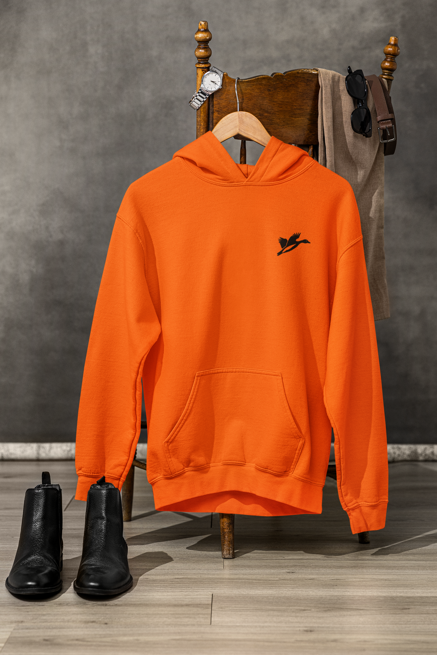 Patriotic Duck Hunting Hoodie