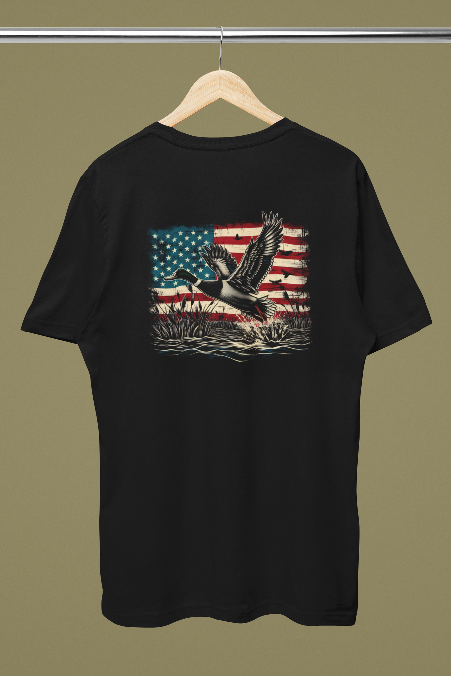 Patriotic Duck Hunting Tee
