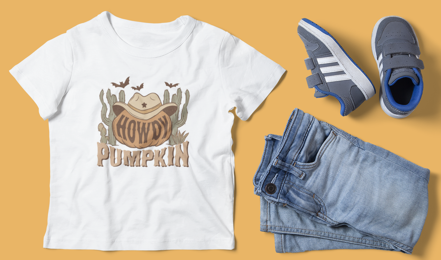 Howdy Pumpkin Toddler Tee