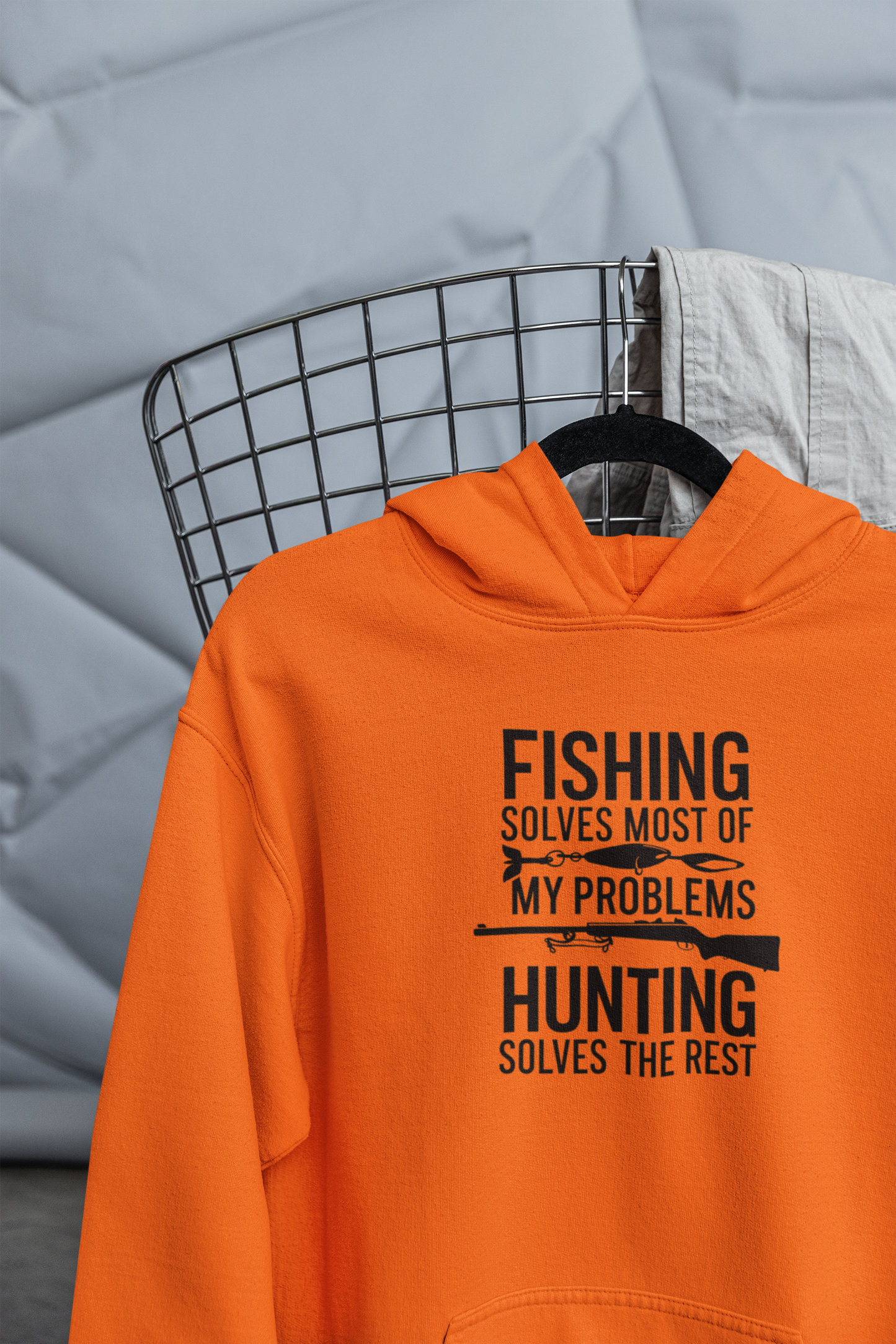 Fishing and Hunting Solves All My Problems! Hoodie