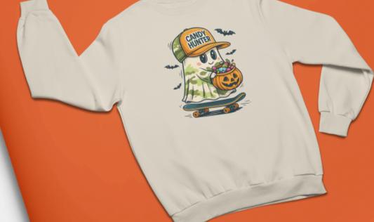 Candy Hunter Kids Crewneck Sweatshirt