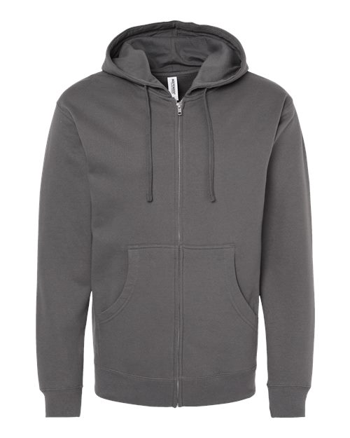 Independent Trading Co. Full Zip Hooded Sweatshirt