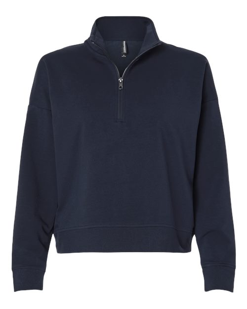 Independent Trading Women's Quarter Zip Pullover