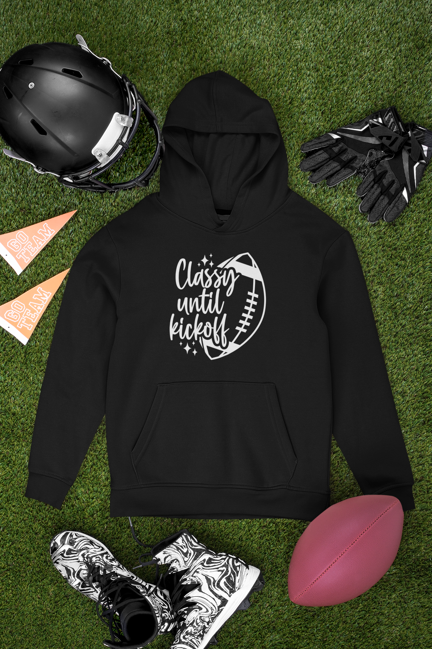 Classy until Kickoff Hoodie