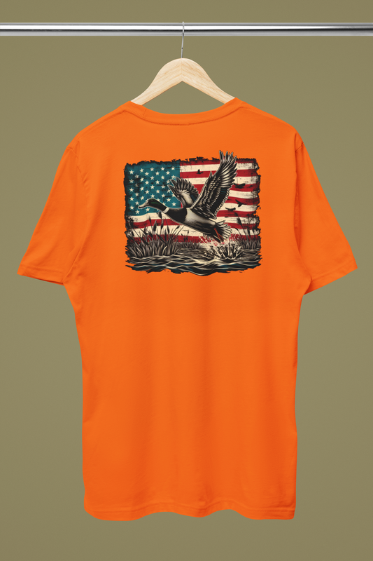 Patriotic Duck Hunting Tee