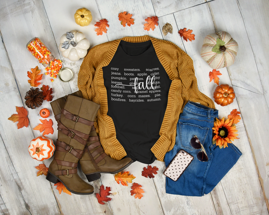 All Things FALL tee
