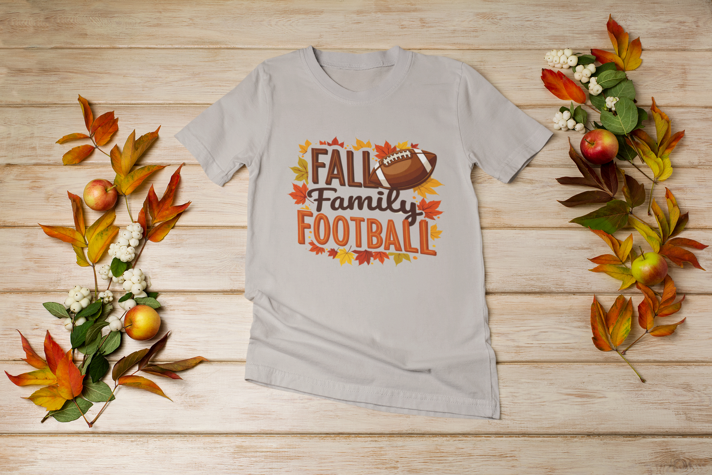 Fall, Family, Football Tee