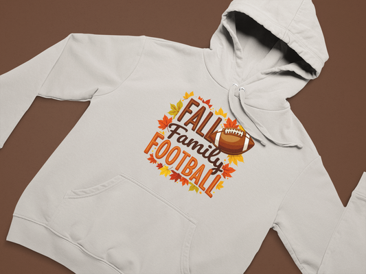 Fall, Family, Football Hoodie