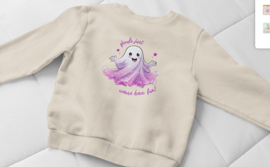 Ghouls Just Wanna Have Fun Crewneck Sweatshirt