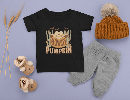 Howdy Pumpkin Toddler Tee