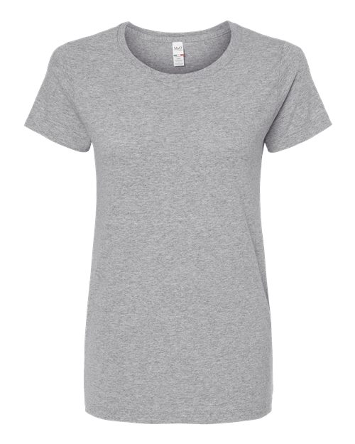 M&O Women's Gold Soft Touch T-Shirt w/ Logo