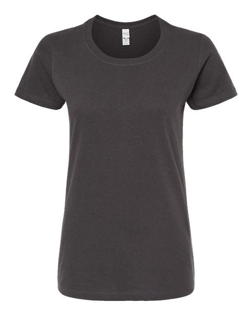 M&O Women's Gold Soft Touch T-Shirt w/ Logo
