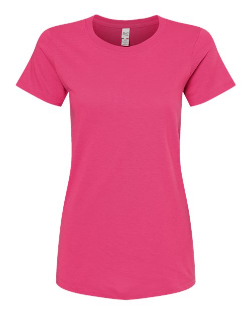 M&O Women's Gold Soft Touch T-Shirt w/ Logo