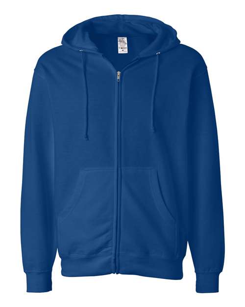 Independent Trading Co. Full Zip Hooded Sweatshirt