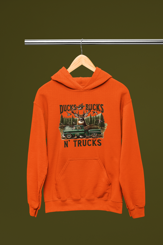 Ducks, Bucks N' Trucks Hoodie
